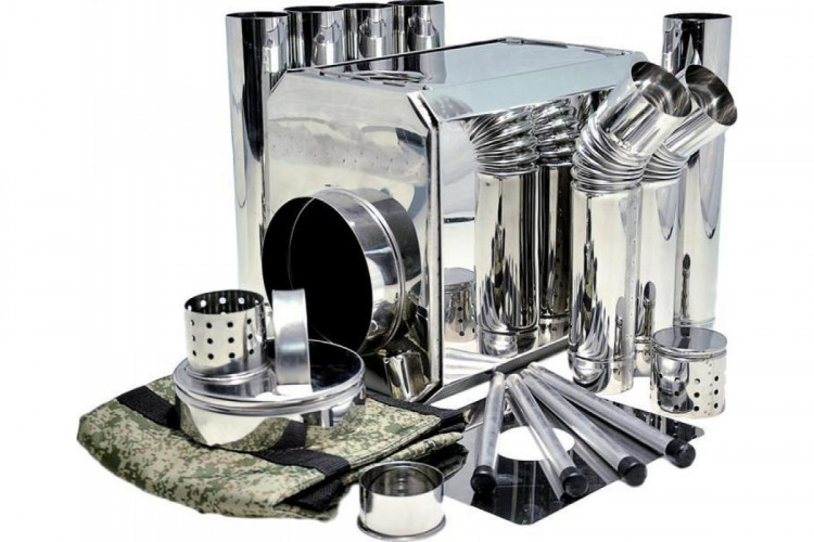 Печь пошехонка Турист 15 л с 3D экранами сталь 0,8мм в Кемерово