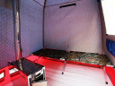 Мобильная баня-палатка МОРЖ c 2-мя окнами (Черный) в Кемерово
