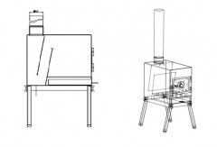 Печь дровяная Сибтермо большая Печь дровяная Сибтермо большая