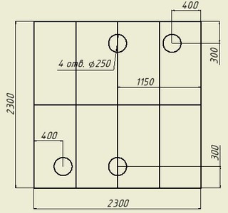 Теплый пол в палатку 230 х 230 см в Кемерово
