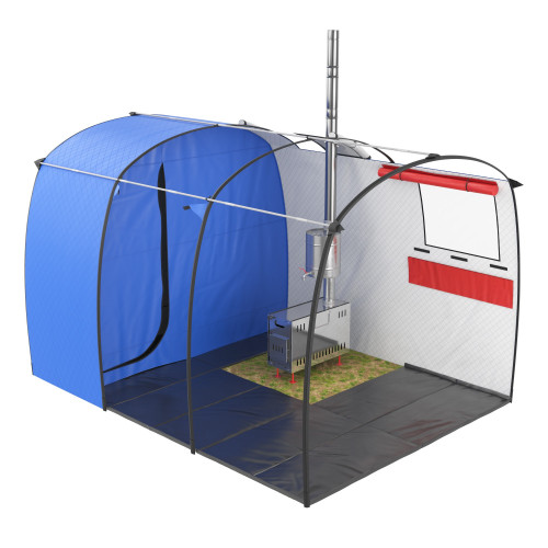 Пол для зимней-палатки-мобильной бани МОРЖ MAX в Кемерово