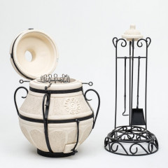 Тандыр Сармат Аладдин с откидной крышкой