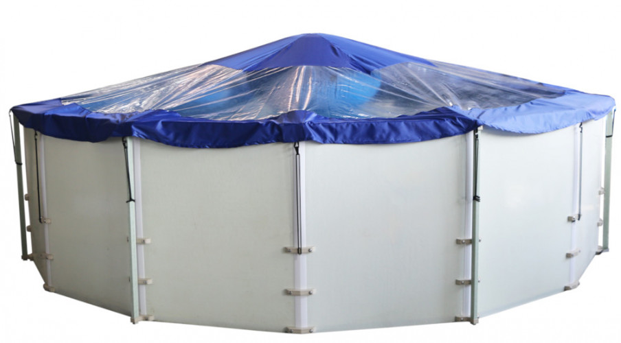 Тент для бассейна с надувной подушкой "Фиеста" в Кемерово