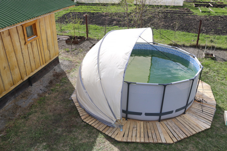 Купол-тент для бассейнов "Фиеста" КОМБИ в Кемерово