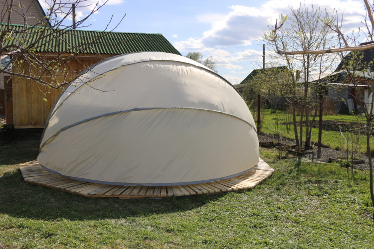 Купол-тент для бассейнов "Фиеста" КОМБИ в Кемерово