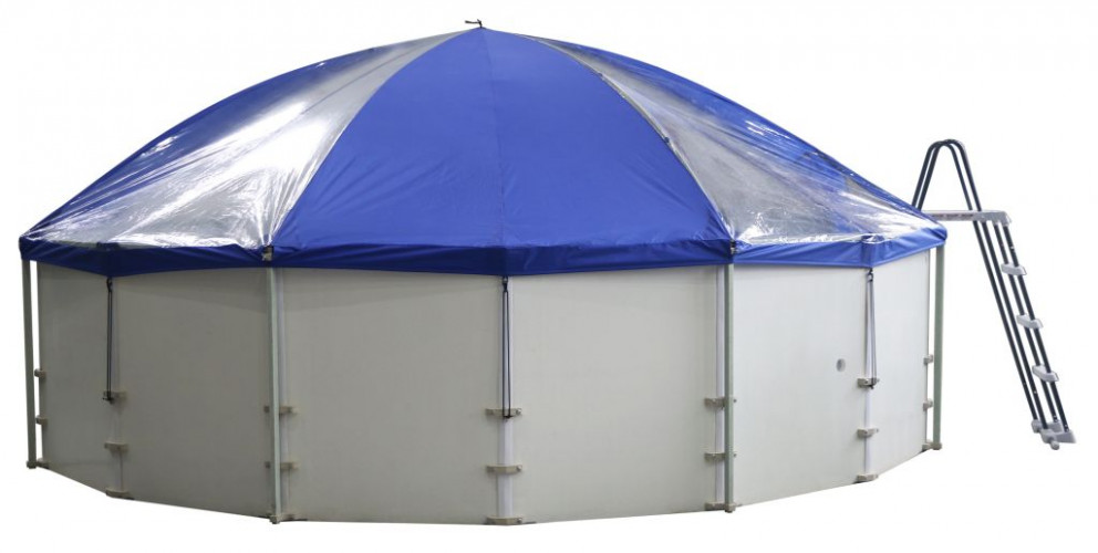 Подъемный тент-навес для бассейна "Фиеста" в Кемерово