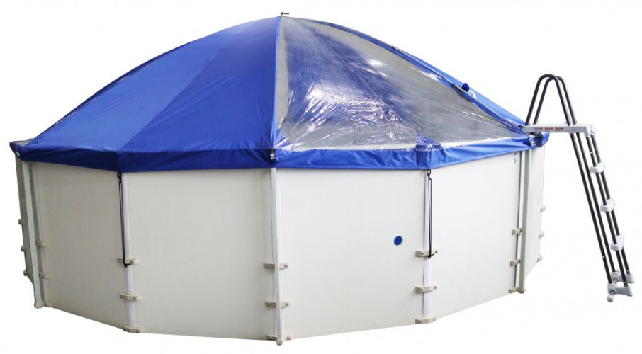 Подъемный тент-навес для бассейна "Фиеста" в Кемерово