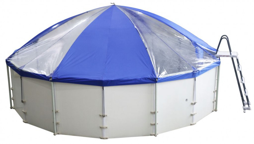 Подъемный тент-навес для бассейна "Фиеста" в Кемерово