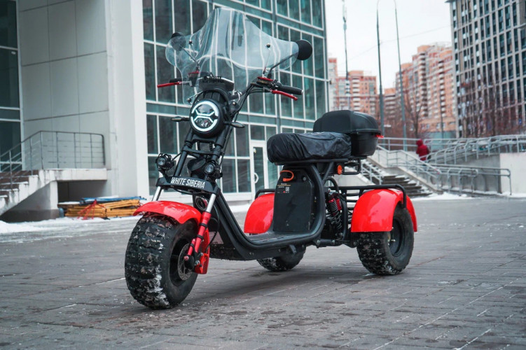 Электроскутер White Siberia PRO TRIKE 3000W в Кемерово