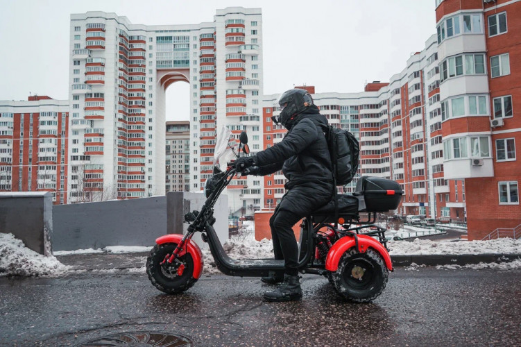 Электроскутер White Siberia PRO TRIKE 3000W в Кемерово