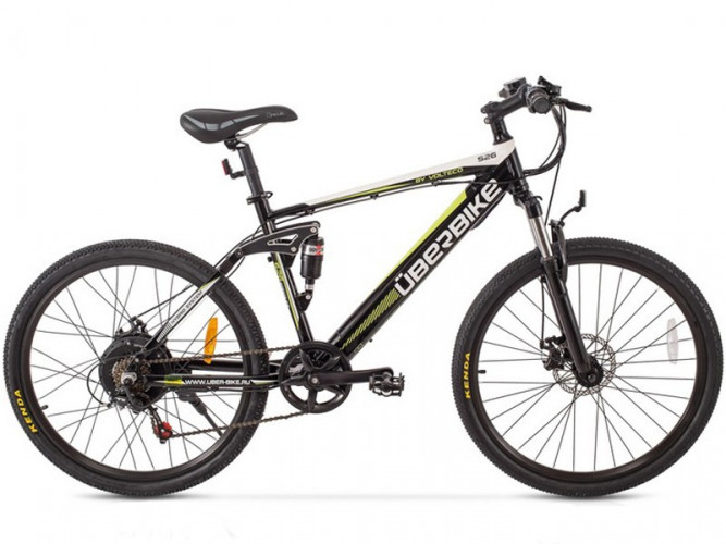 Электровелосипед UberBike S26 S 350W Black в Кемерово