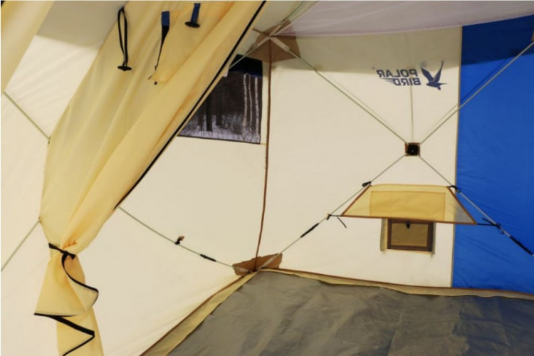 Шатер-тент Polar Bird 4SK Long + Тент-навес в Кемерово