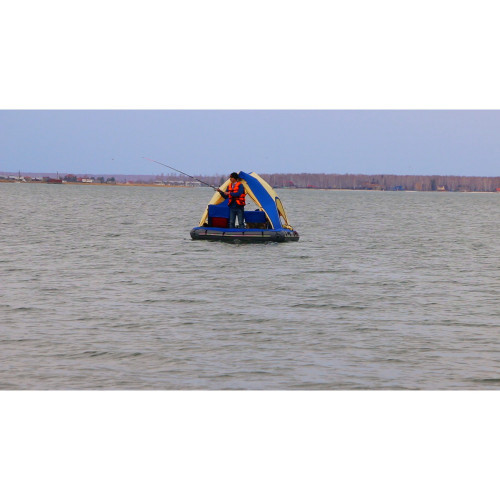 Надувной плот-палатка Polar bird Raft 260+слани стеклокомпозит в Кемерово