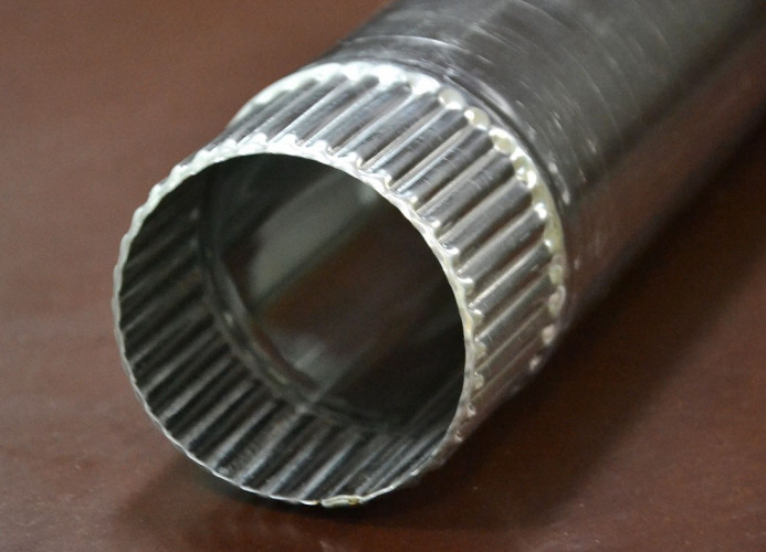 Сегмент трубы дымохода 90 мм. в Кемерово