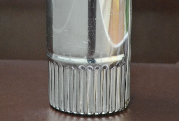 Сегмент трубы дымохода 90 мм. в Кемерово