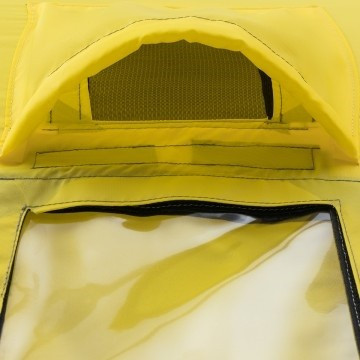 Палатка для рыбалки Helios Куб 1,8х1,8 желтый/серый в Кемерово