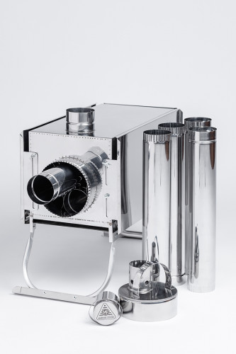 Печь Инвент экономка средняя с регулирующимися экранами в сумке в Кемерово