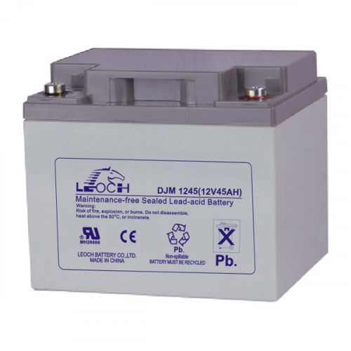 Аккумулятор Leoch DJM1245 AMG (12 В, 45 Ач) в Кемерово