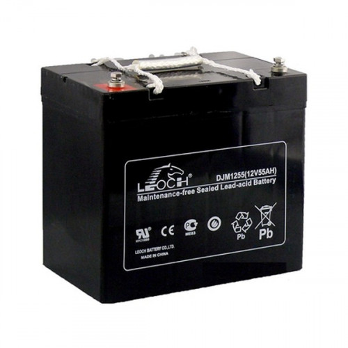 Аккумулятор Leoch DJM1255 AMG (12 В, 55 Ач) в Кемерово