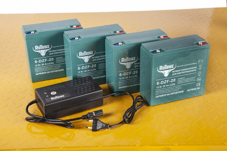 Грузовая электрическая тележка RuTrike Плита 1500 в Кемерово