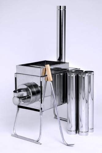 Печь Инвент Экономка средняя со стац. экранами в сумке в Кемерово