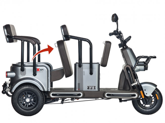 Пассажирский электротрицикл Wanshida U1-X в Кемерово