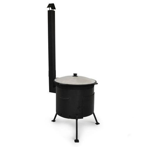 Печь с трубой под казан 12 литров, 360 мм в Кемерово