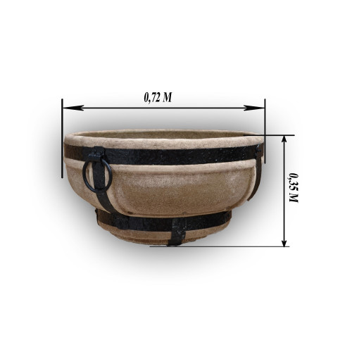 Очаг для костра большой Подсолнух в Кемерово