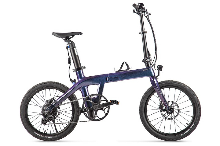 Электровелосипед складной Carbon 20" Sporto в Кемерово