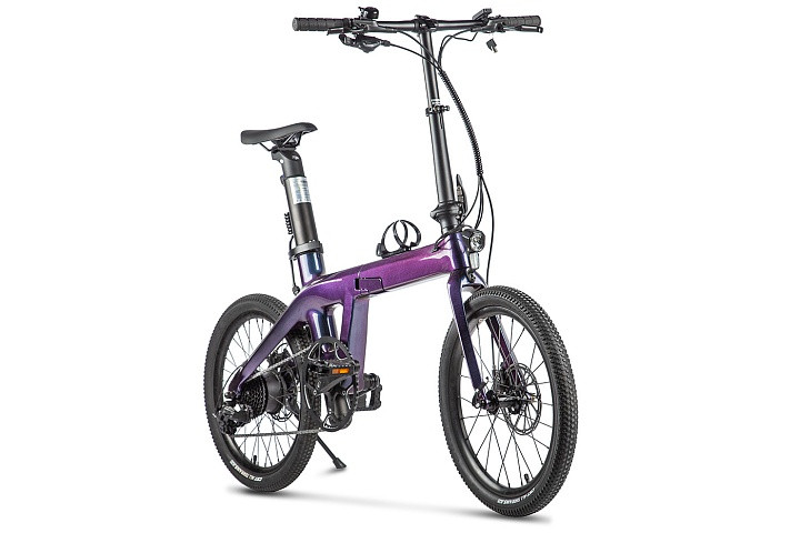 Электровелосипед складной Carbon 20" Sporto в Кемерово