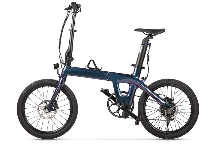 Электровелосипед складной Carbon 20" Sporto в Кемерово