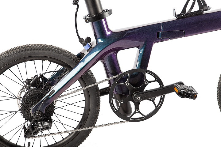 Электровелосипед складной Carbon 20" Sporto в Кемерово