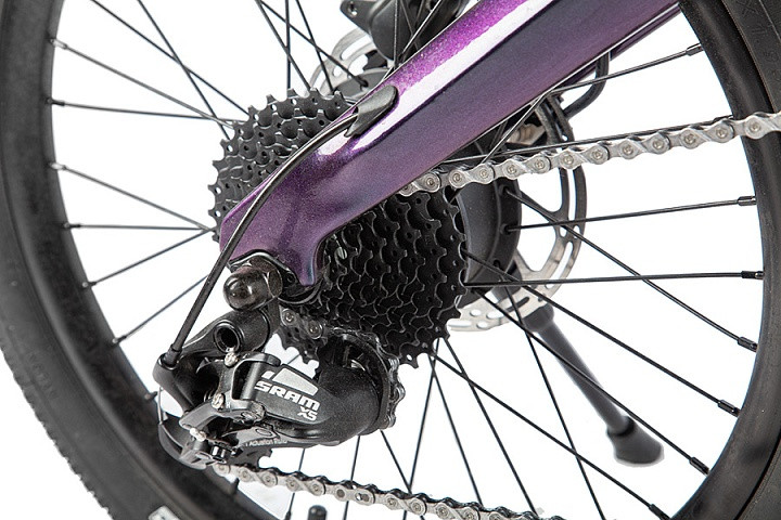 Электровелосипед складной Carbon 20" Sporto в Кемерово