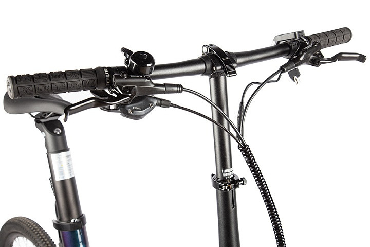 Электровелосипед складной Carbon 20" Sporto в Кемерово