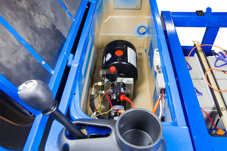 Грузовой электрический трицикл Rutrike D5 1700 гидравлика в Кемерово